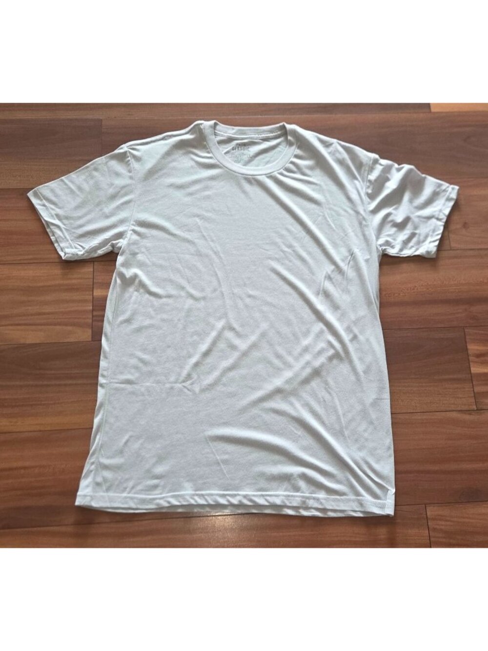 True Classic Crew Neck Tee T Shirt  LIGHT GRAY Size Large Lot of 2 Shirts NEW.